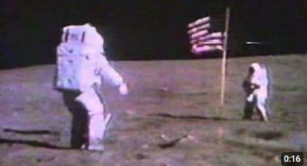 John Young’s Lunar Salute on Apollo 16